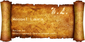 Wessel Laura névjegykártya